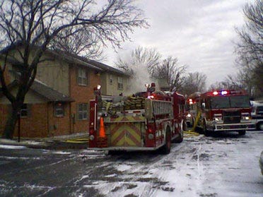 Tulsa Apartment Damaged By Fire