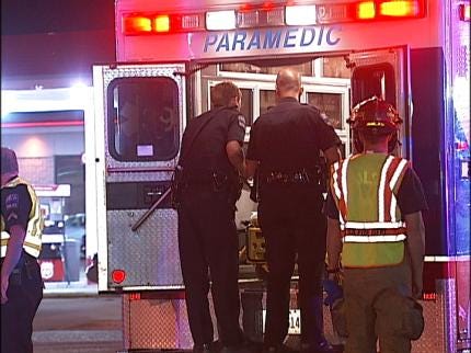 Motorcyclist Hit By Truck In Tulsa