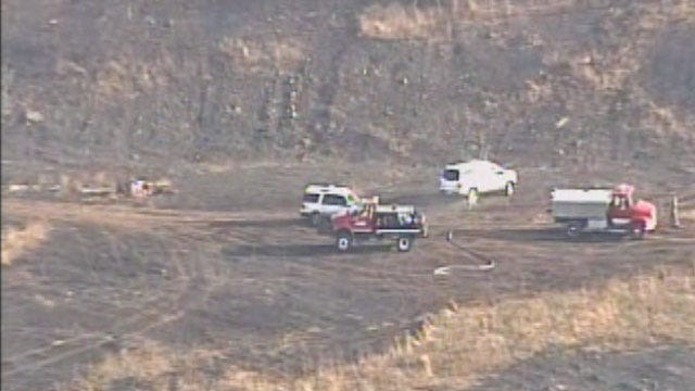 Crews Battle Grass Fire In Rogers County