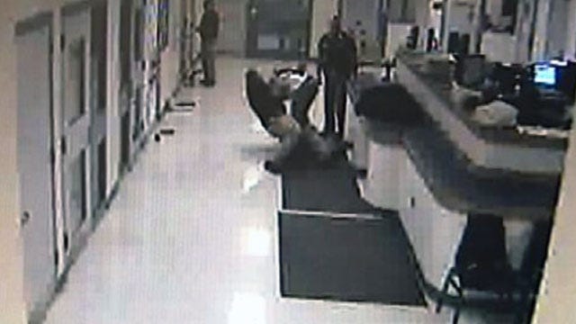 Booking Video Released In Lawsuit Against Cherokee County Jail