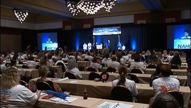 Caregivers At Tulsa Convention Worry About Funding For Elderly