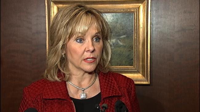 Tulsa Protesters Don't Want 'Fallincare' To Replace 'Obamacare'