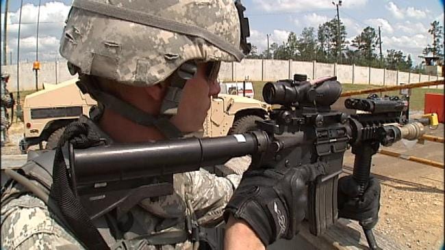 More Than 400 Oklahoma Soldiers Prepare For Possible Deployment