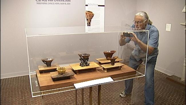 Antiques Road Show Record Bowls On Display At The Philbrook