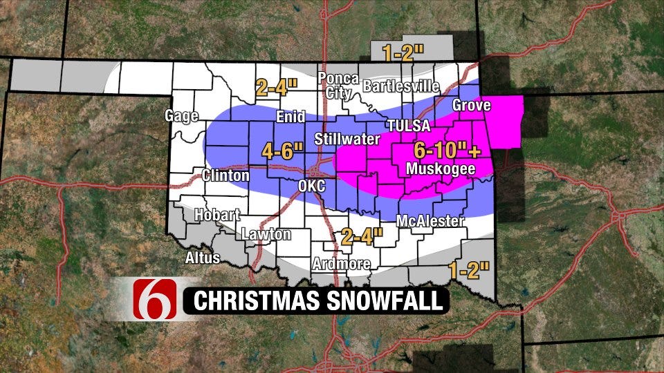 Christmas Snowstorm Update