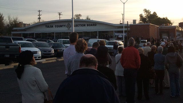 Early Voting For The General Election Underway In Oklahoma Early Voting For The General Election Underway In Oklahoma