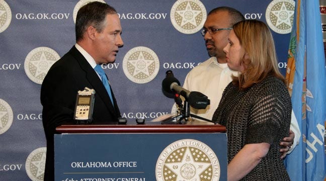 OK Attorney General Presents Tulsans With Check In Mortgage Settlement