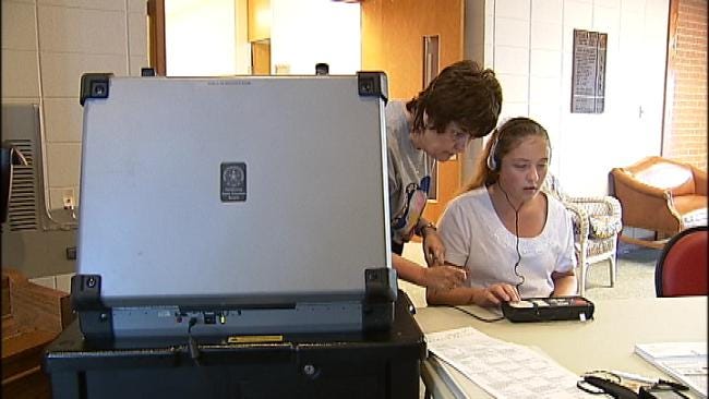New Oklahoma Voting System Aids The Blind