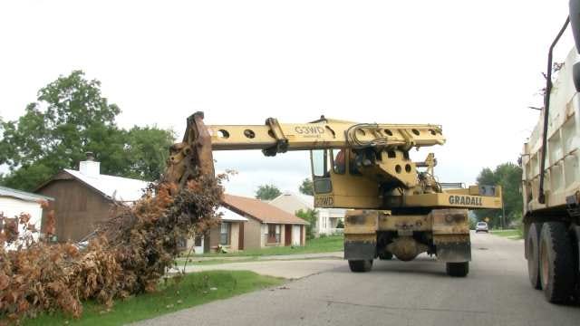 Crews Overwhelmed By Tulsa Tree Debris Pickup Crews Overwhelmed By Tulsa Tree Debris Pickup