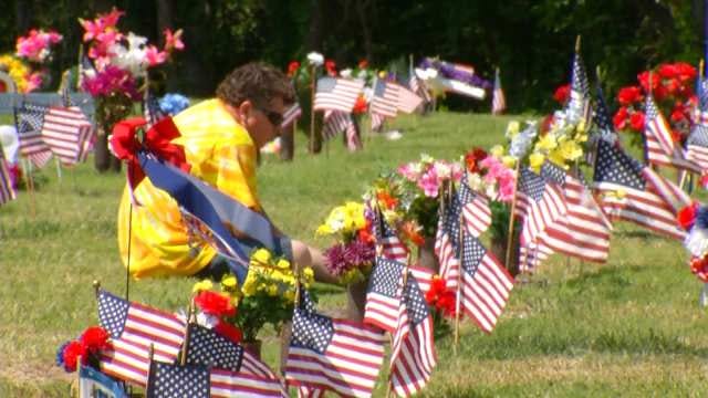 Veterans day cemetery flags Veterans day cemetery flags