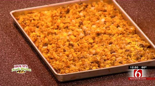 Cornbread Stuffing with Sage