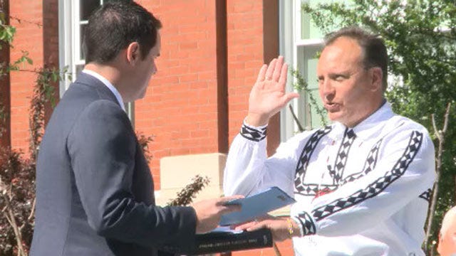 Gary Batton Sworn In As New Choctaw Nation Chief