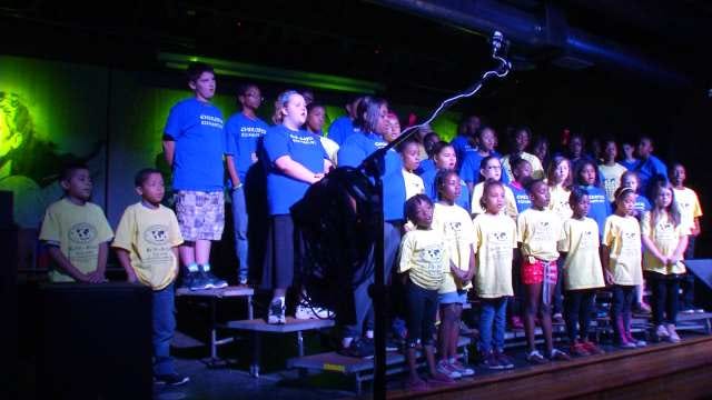 Muskogee Students Record Songs with A Purpose At Hall Of Fame