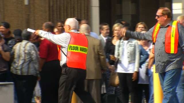 Tulsa County Courthouse Evacuation Goes Smoothly Tulsa County Courthouse Evacuation Goes Smoothly