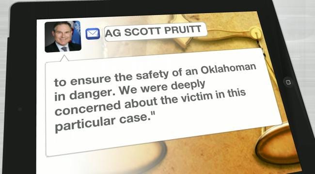 Oklahoma AG Takes Over Prosecution Of Stalking Case From Rogers County DA