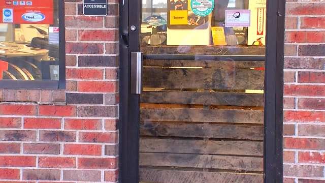 Burglars Damage Hibdon Tire Shop In Tulsa