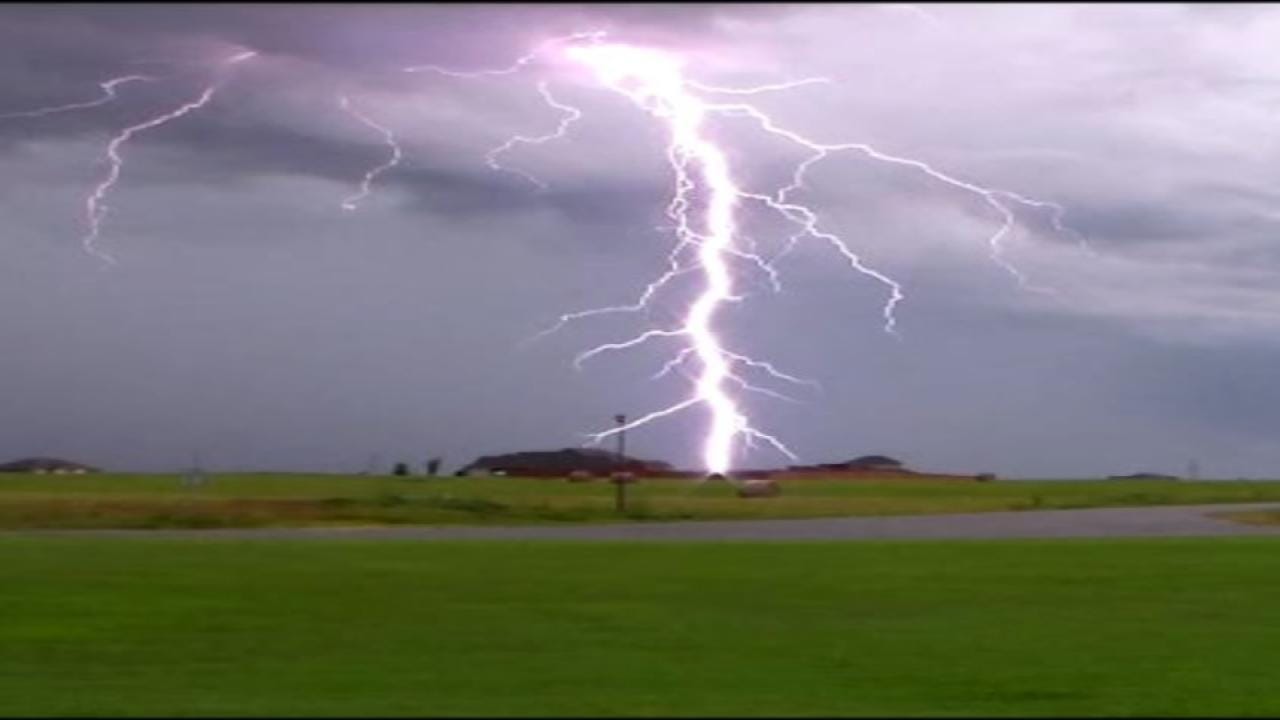 NonStop Lightning Sparks Several TulsaArea House Fires