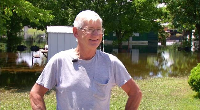 Wagoner Pumps Out Flood Waters, Families Return Home