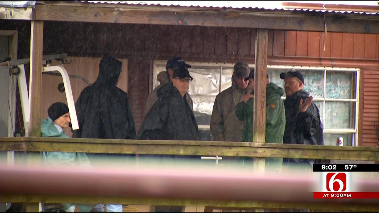 NTSB Investigators Sift Through EagleMed Crash Site In Oklahoma