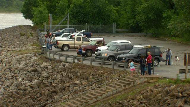 Keystone Lake Still Rising; Corps Increases Dam Outflow