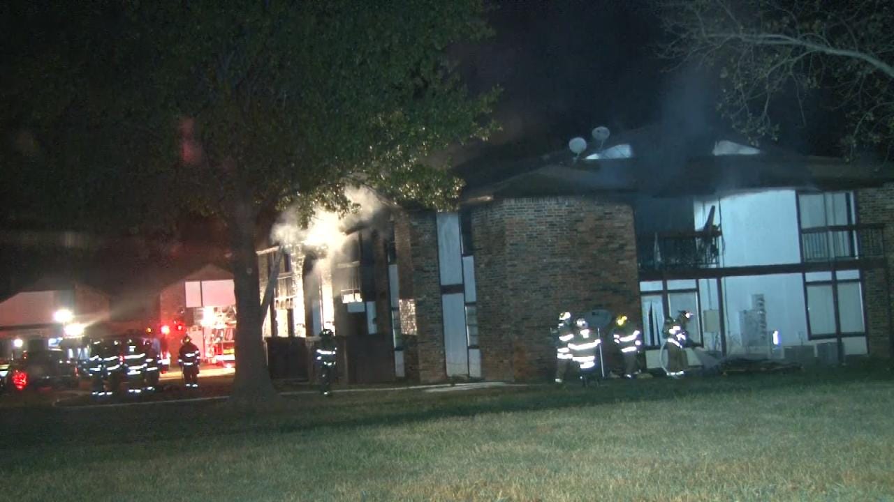 Firefighters Respond To Muskogee Apartment Complex