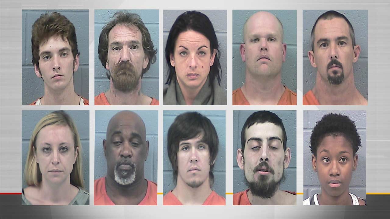 Rogers County Drug Investigation Nets 19 Arrests