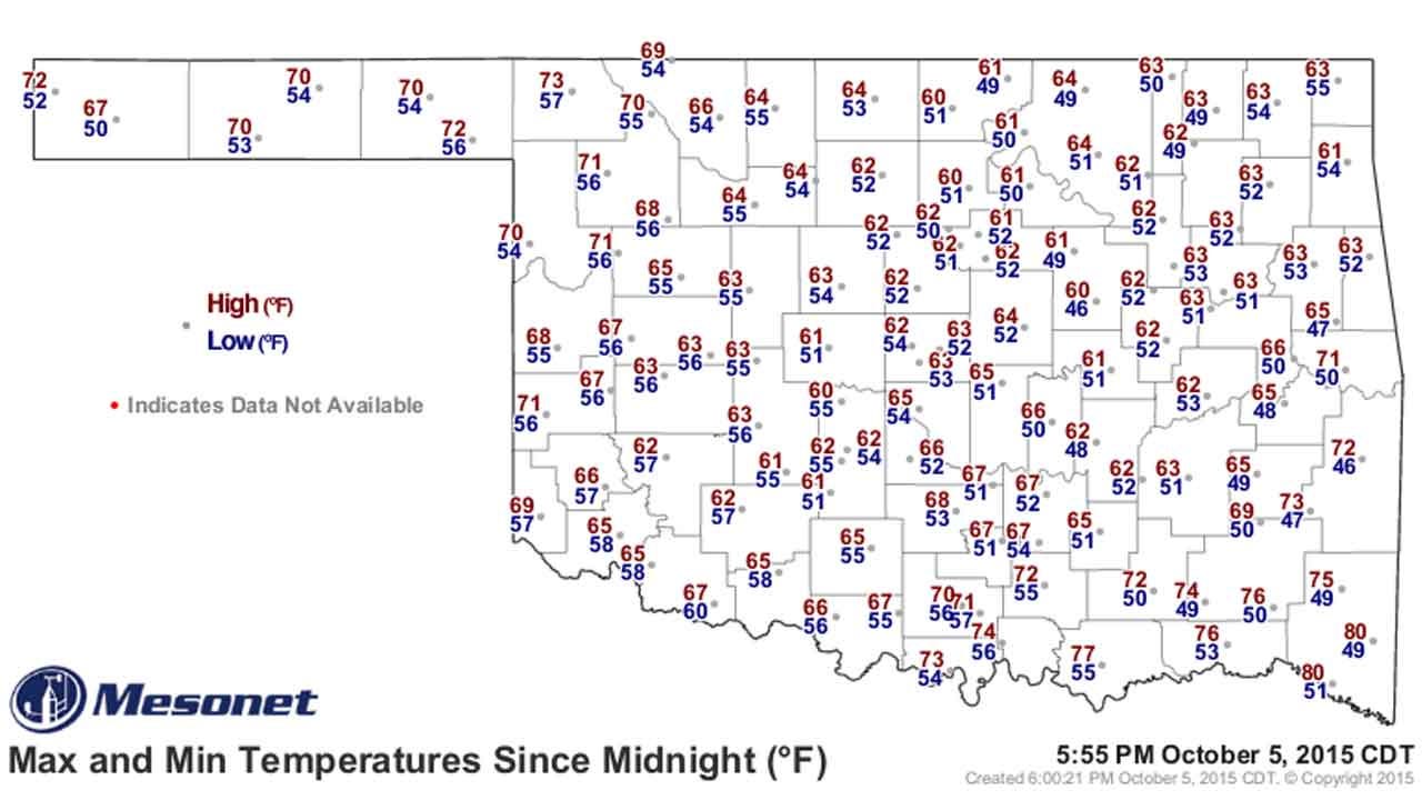 Dick Faurot's Weather Blog: Sunshine Returns With Warmer Temperatures