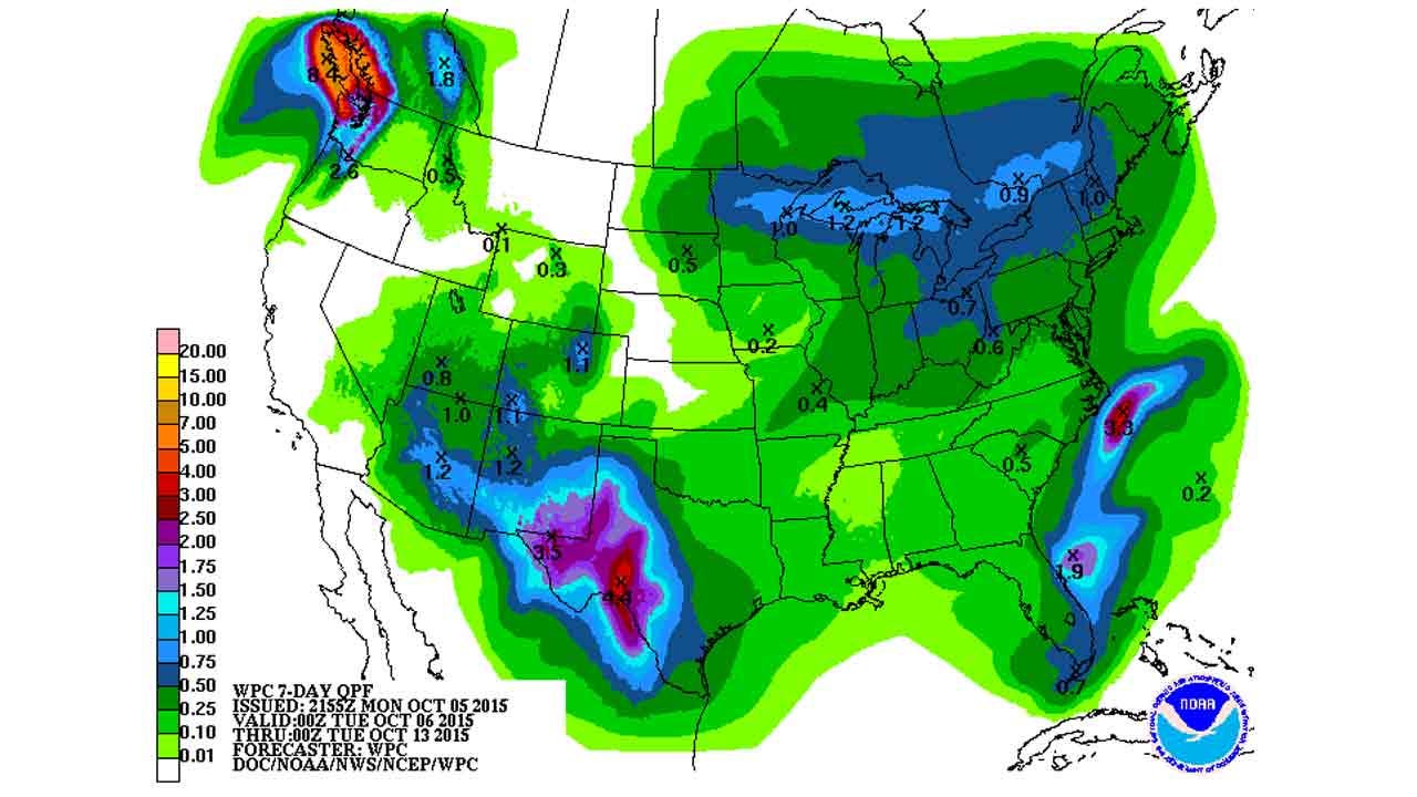Dick Faurot's Weather Blog: Sunshine Returns With Warmer Temperatures
