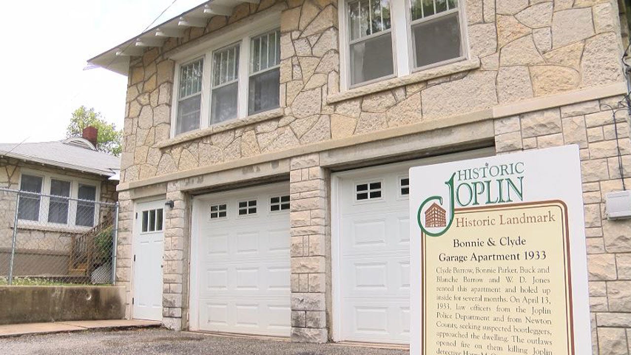 Joplin's Bonnie And Clyde Garage Apartment For Sale