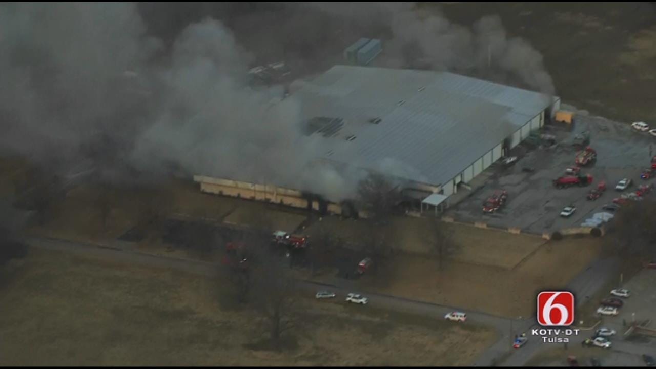 2 Burned, Injured In Major Building Fire In Pawnee County