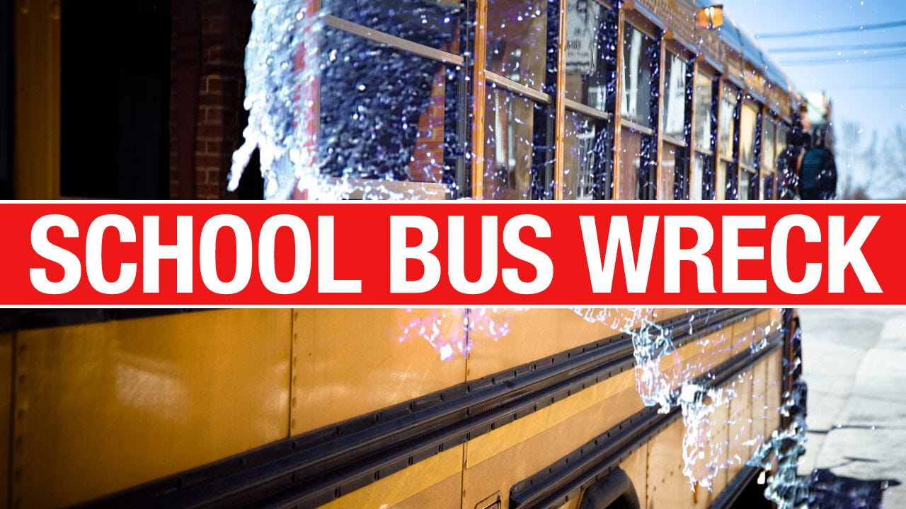 14YearOld Driver Hits Muldrow School Bus
