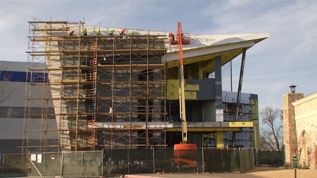 Construction Continues At FlyingTee In Jenks