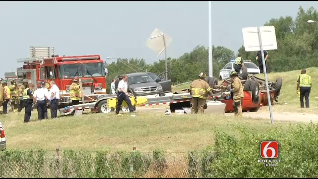 One Dead, One Injured In Rollover Wreck On Sand Springs Expressway