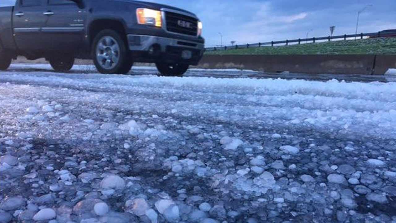 DallasFort Worth Area Pounded By Hail Storm