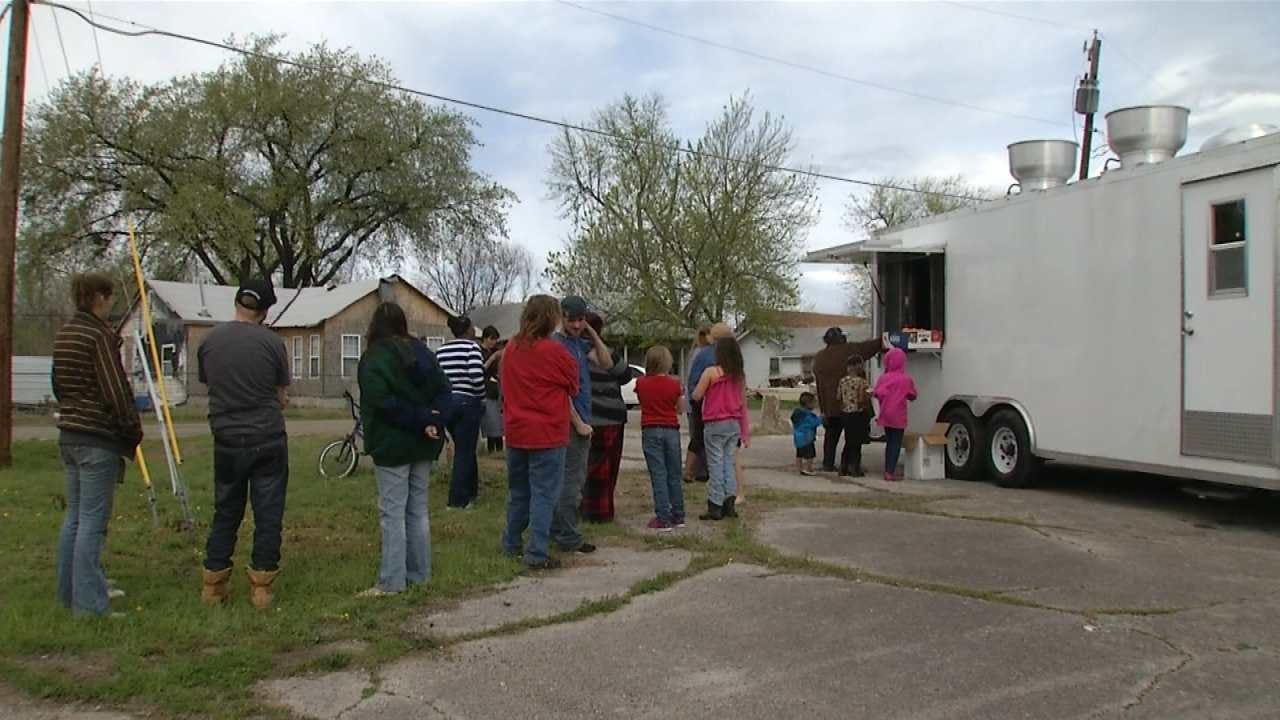 Tulsa Food Bank Takes Spring Break Meals On The Road