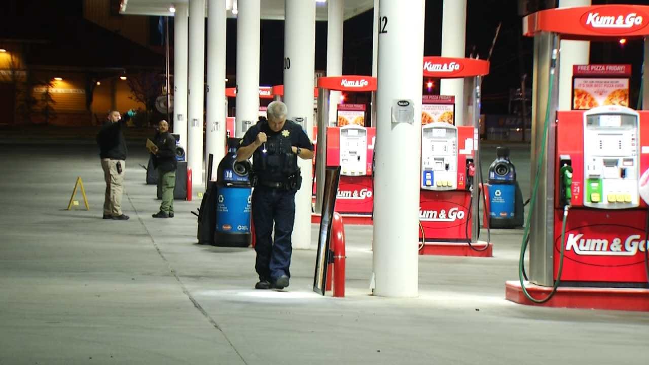 Man Wounded In Shootout At Tulsa Gas Station