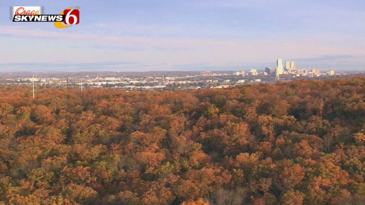 Fall Foliage In Northeast Oklahoma Captured By Osage SkyNews 6 HD