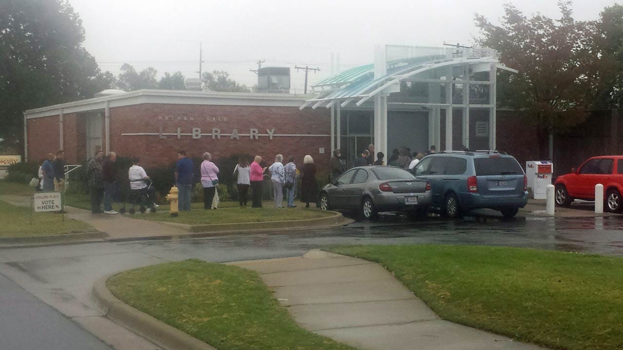Voters Forget To Leave Pens At Tulsa County Polling Places