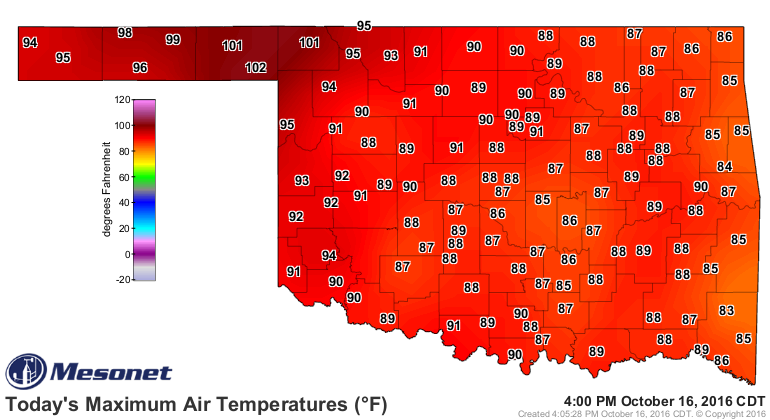 October Heat Wave Setting Records