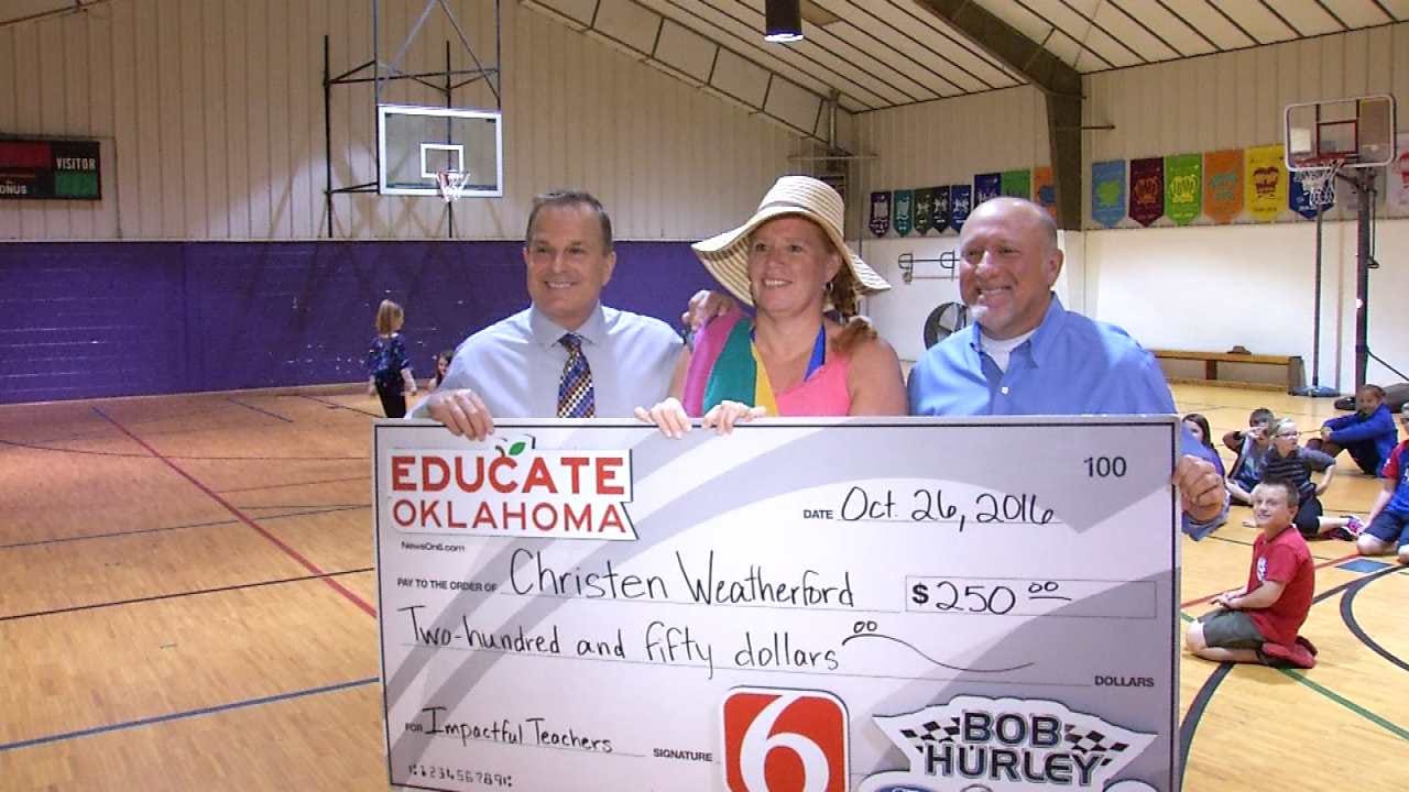 Mannford Educator Selected As An 'Impactful Teacher'