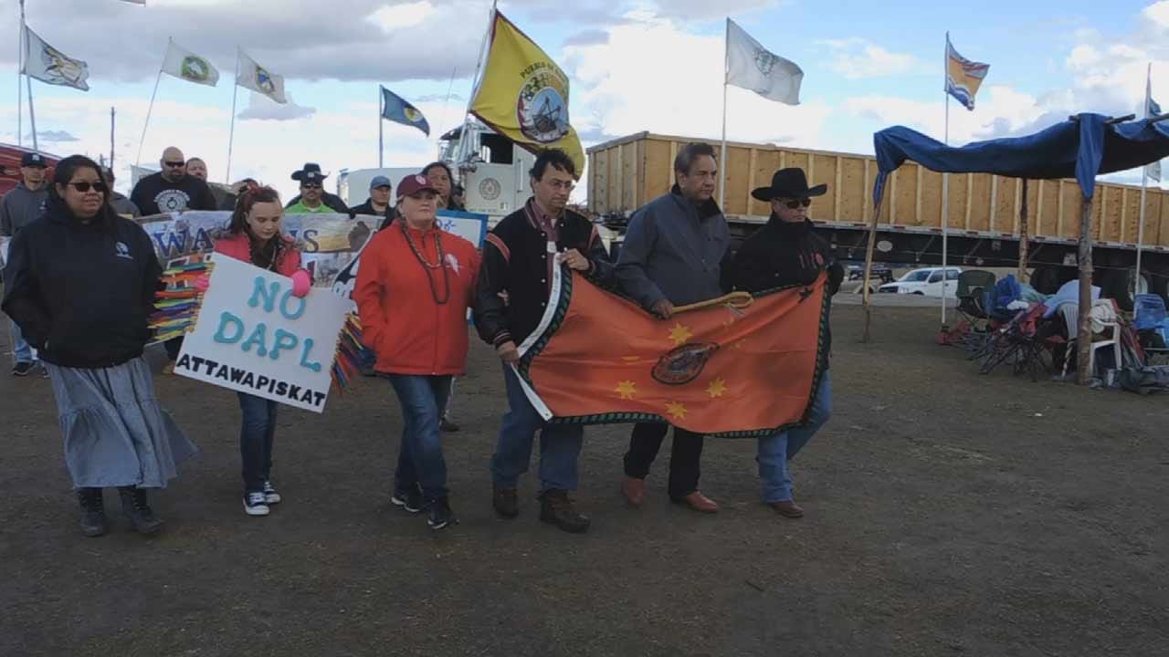 Oklahoma Tribes Continue Support For Standing Rock Sioux