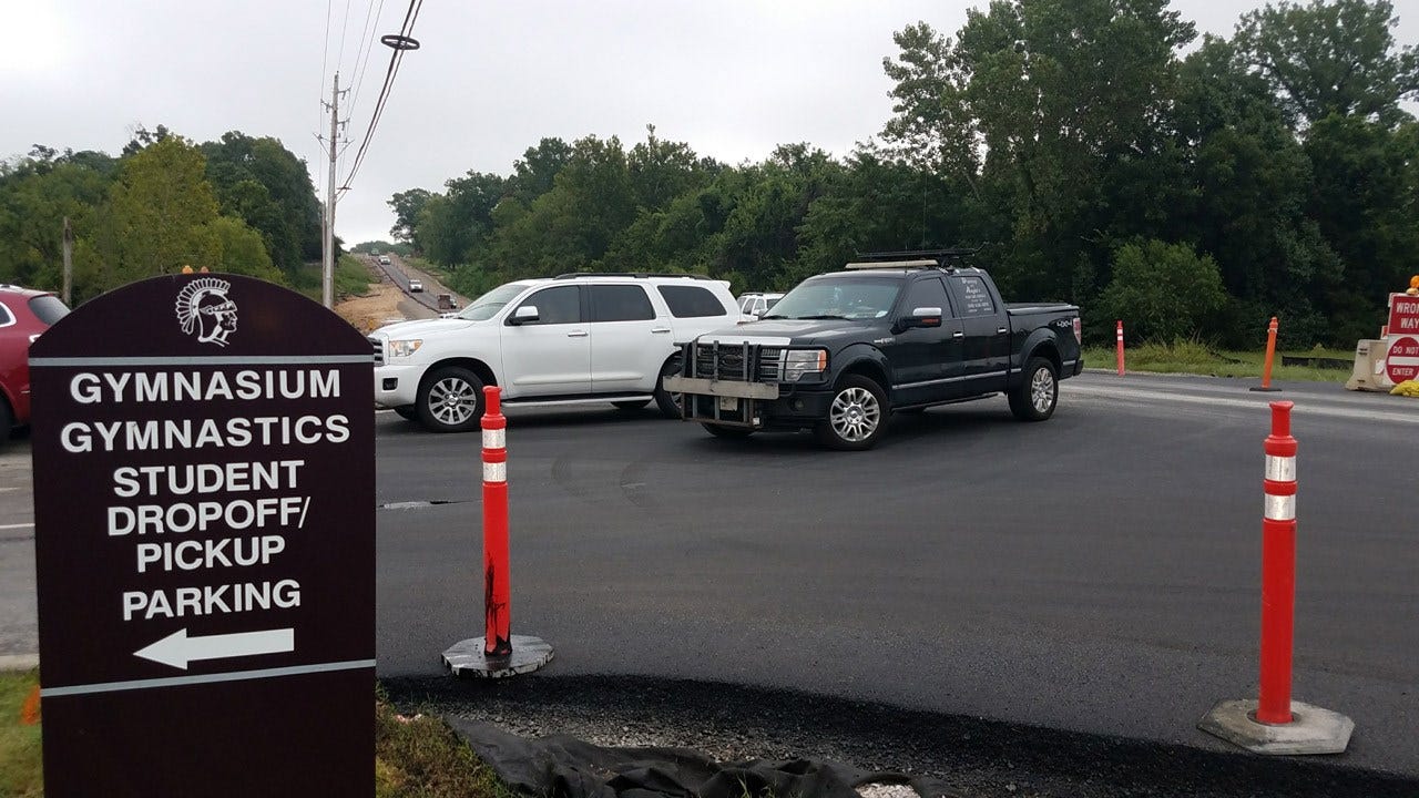 Road Construction Impacts Jenks Middle School Traffic