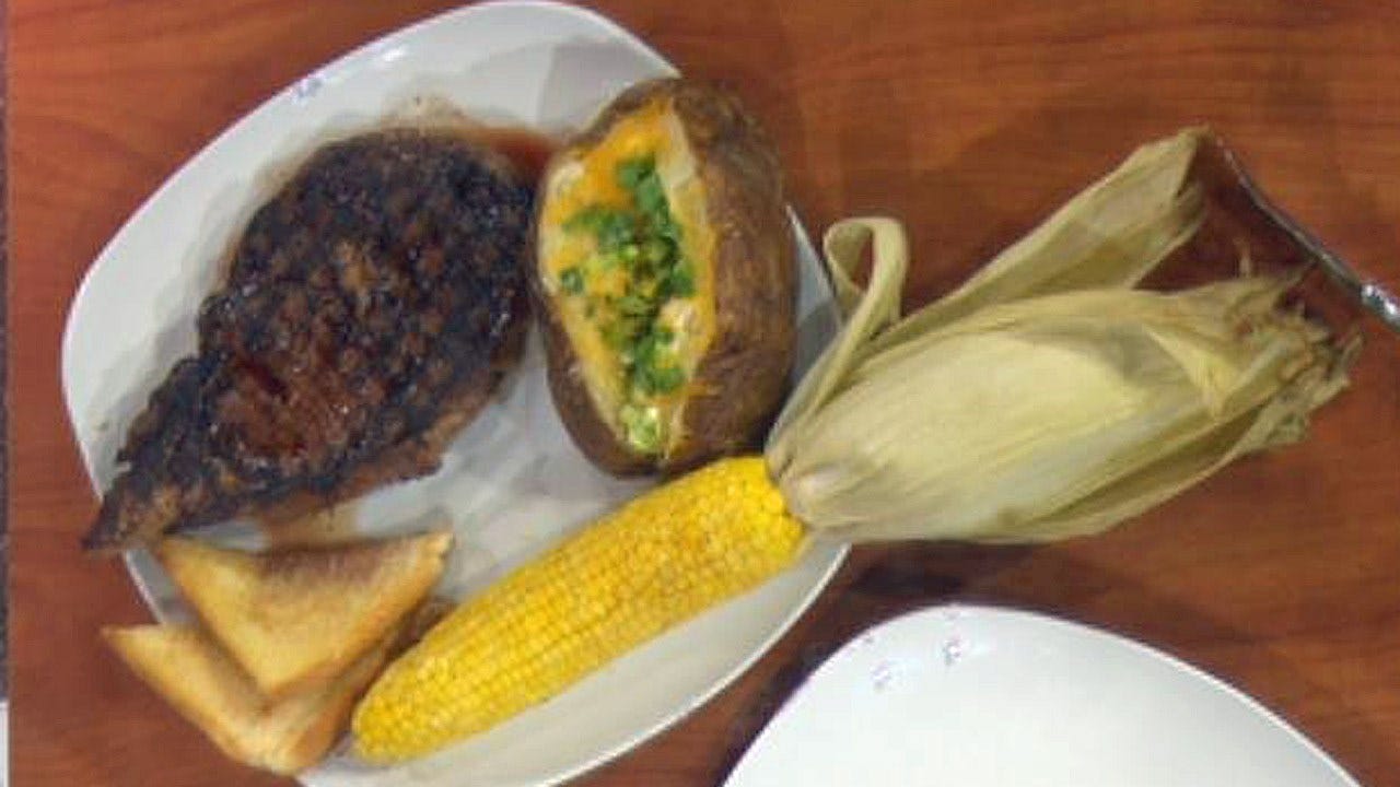 Wood Grilled Ribeye Steaks