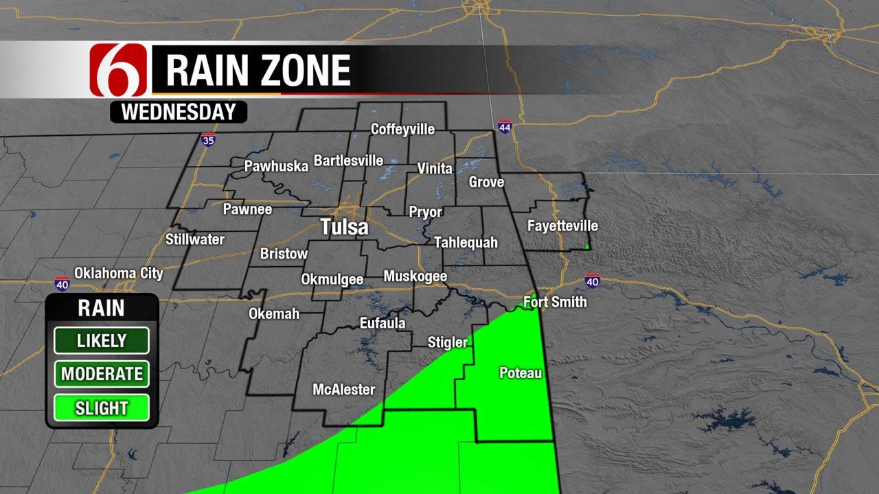 Mild Weather Forecast For Northeast Oklahoma