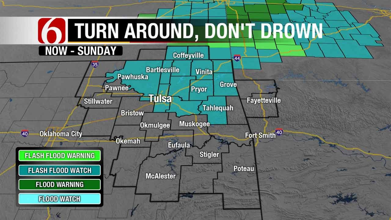 Tornado Warnings, Storm Damage In Northeast Oklahoma