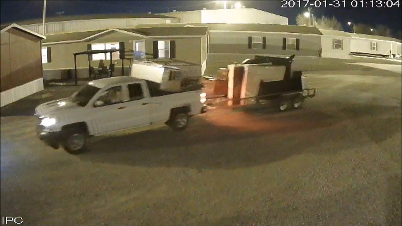 Video Shows Trailer Full Of Furniture Stolen From Tulsa Business