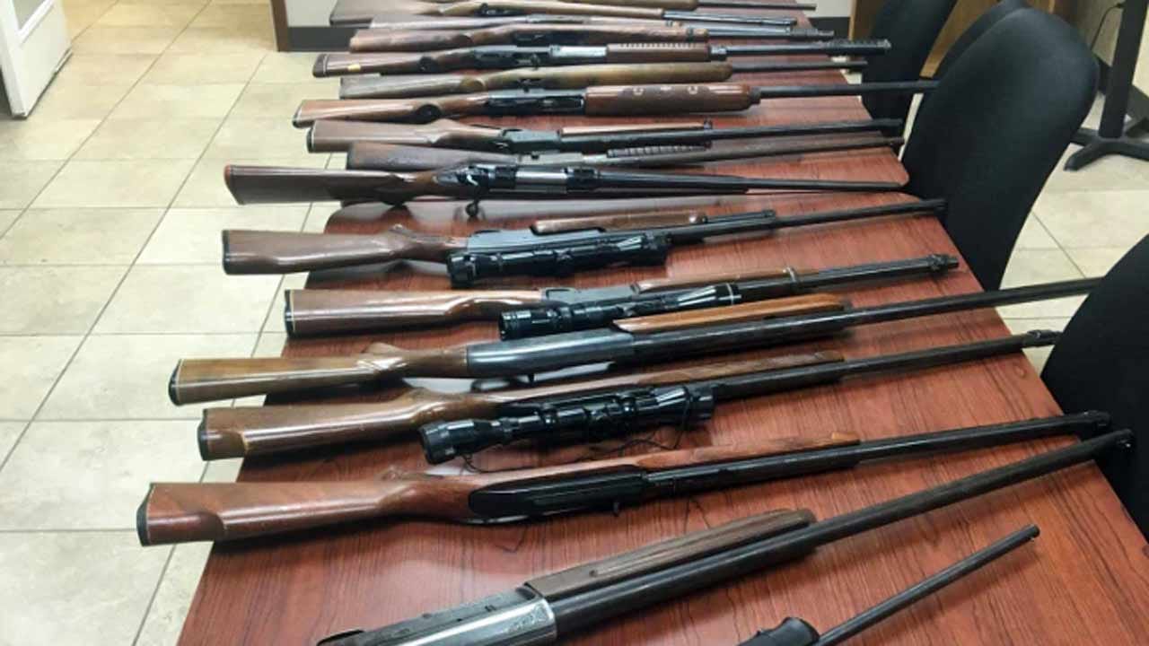 Collinsville Police Recover 27 Stolen Guns From One Home