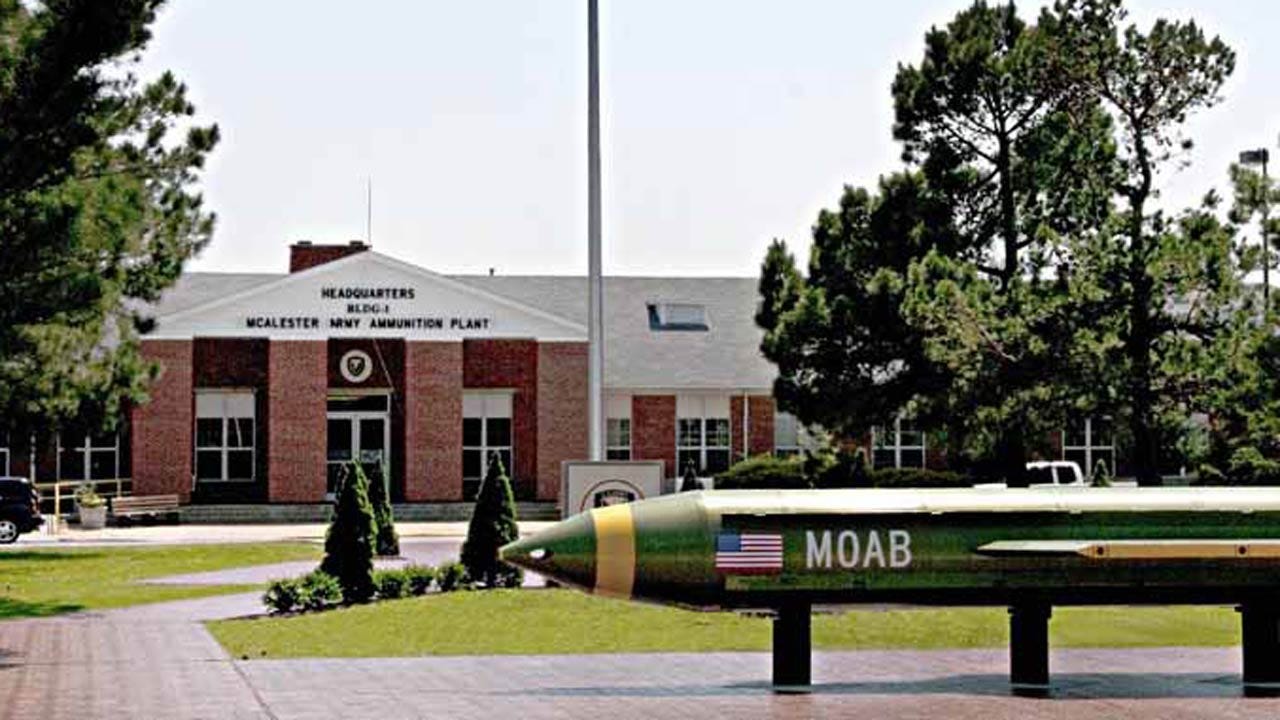 Army Investigating Theft Of Explosives At McAlester Ammunition Plant