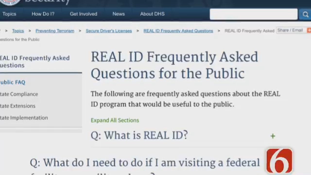 New Bill Would Give Oklahomans Choice Of REAL ID License