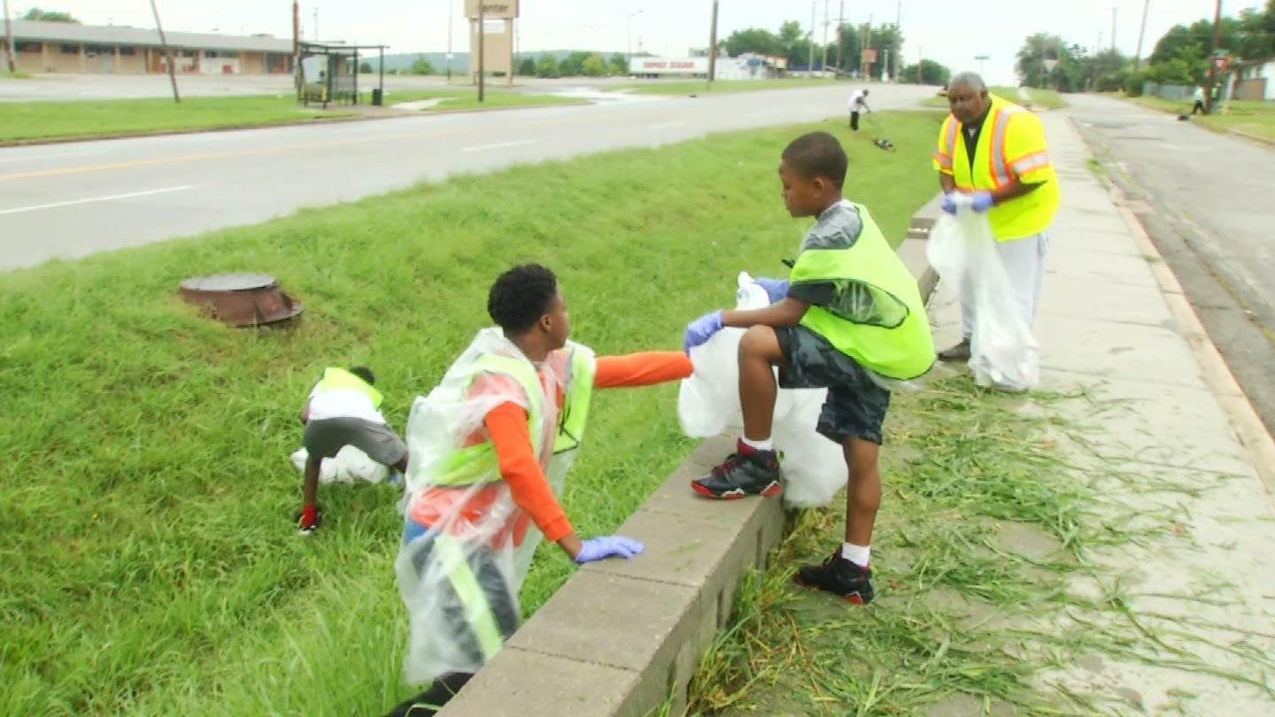 Residents Working To Clean Up North Tulsa Neighborhood